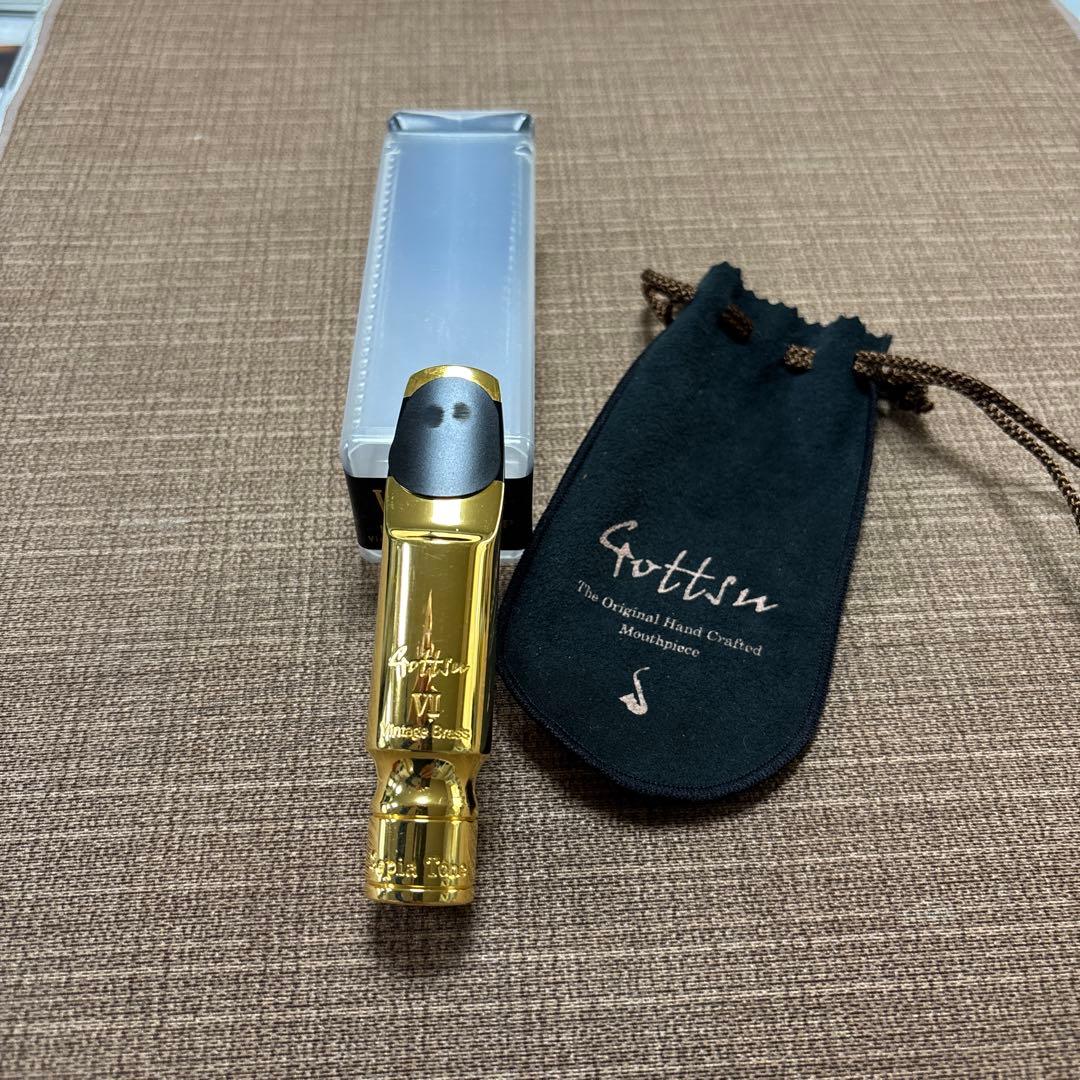 ゴッツテナーマウスピースメタルセピアトーンVIGPオープニング2.65です。