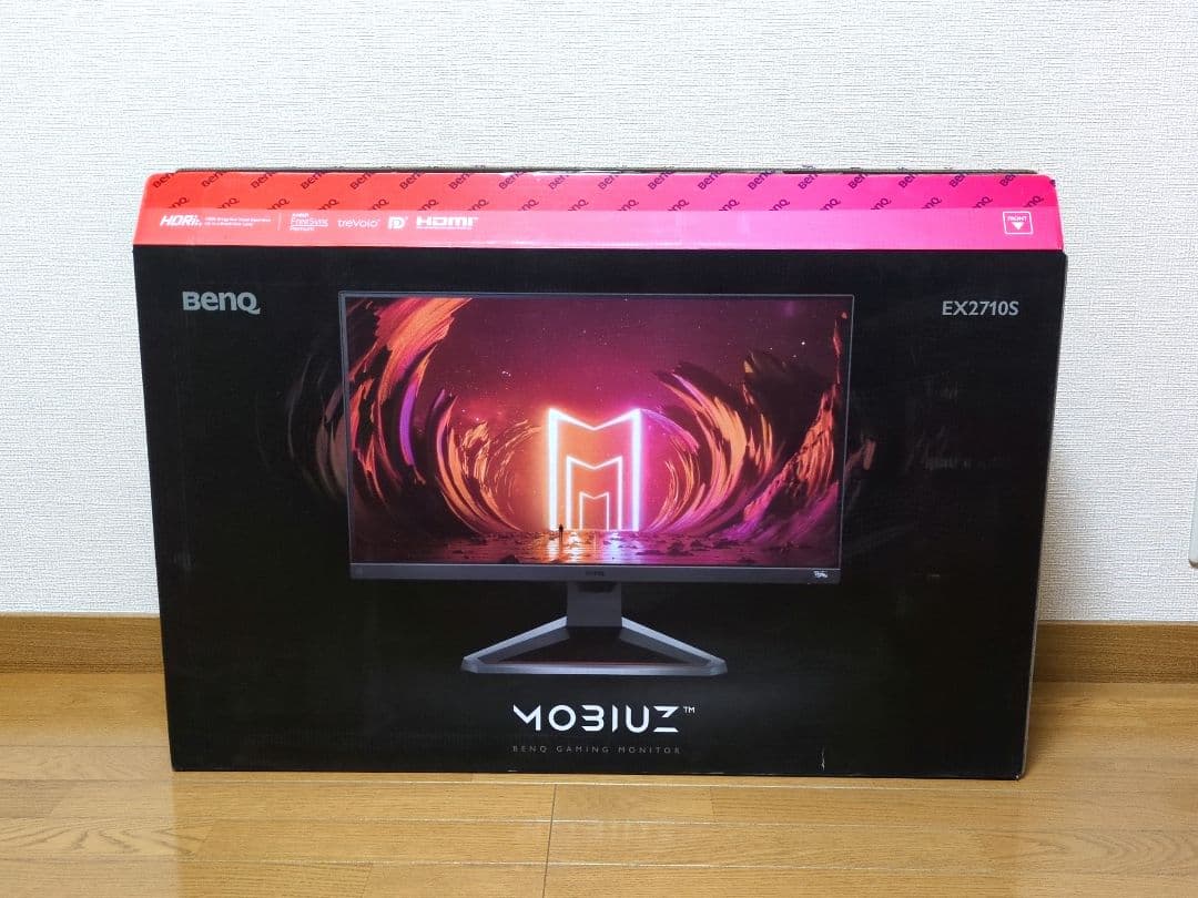 BenQ MOBIUZ EX2710S ゲーミングモニター【美品】