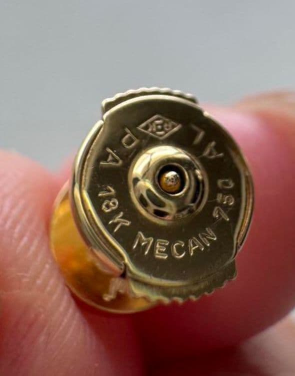 Cartier 750ゴールド ピアス(片耳用)