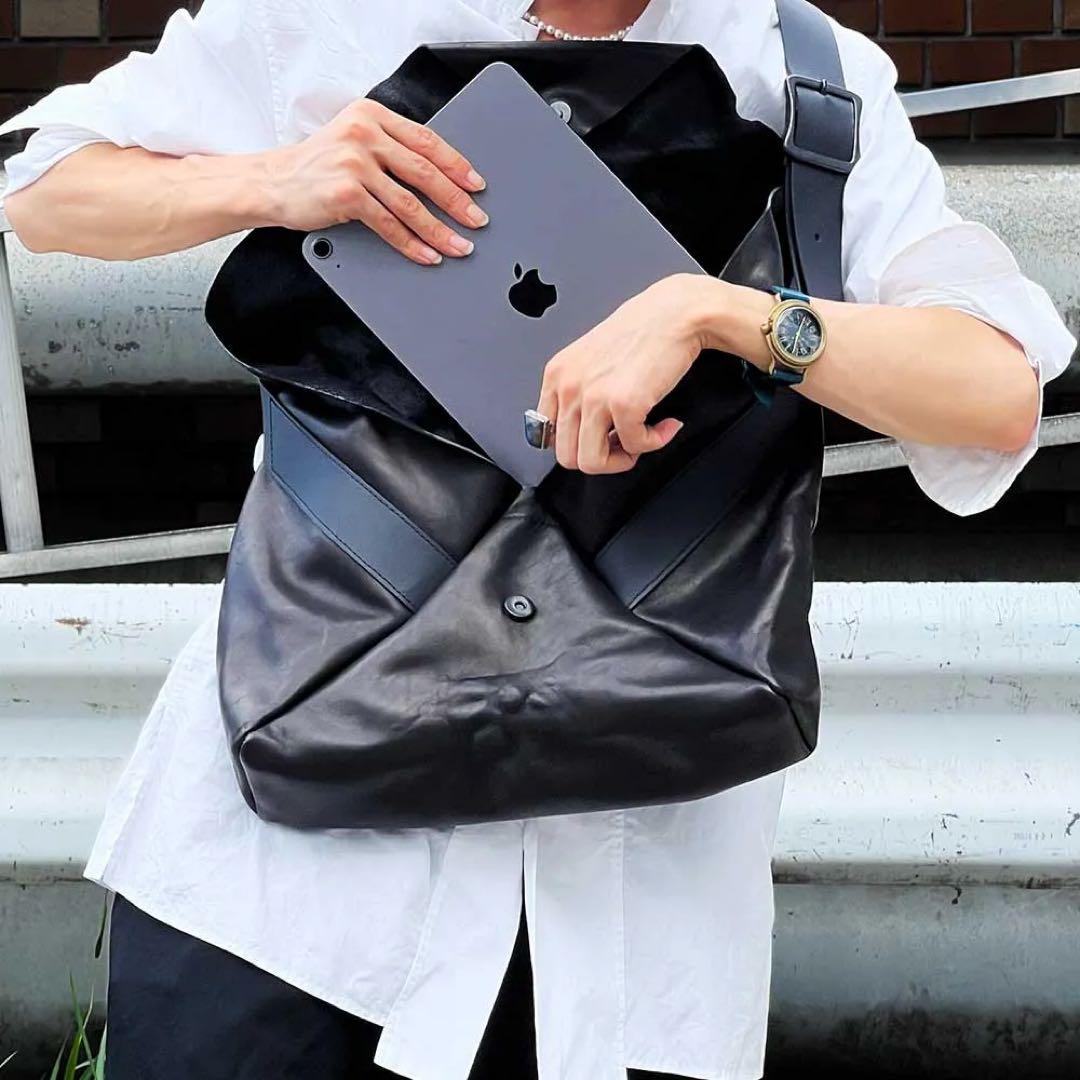 kagari yusuke レザー　ショルダーバッグ　カガリユウスケ