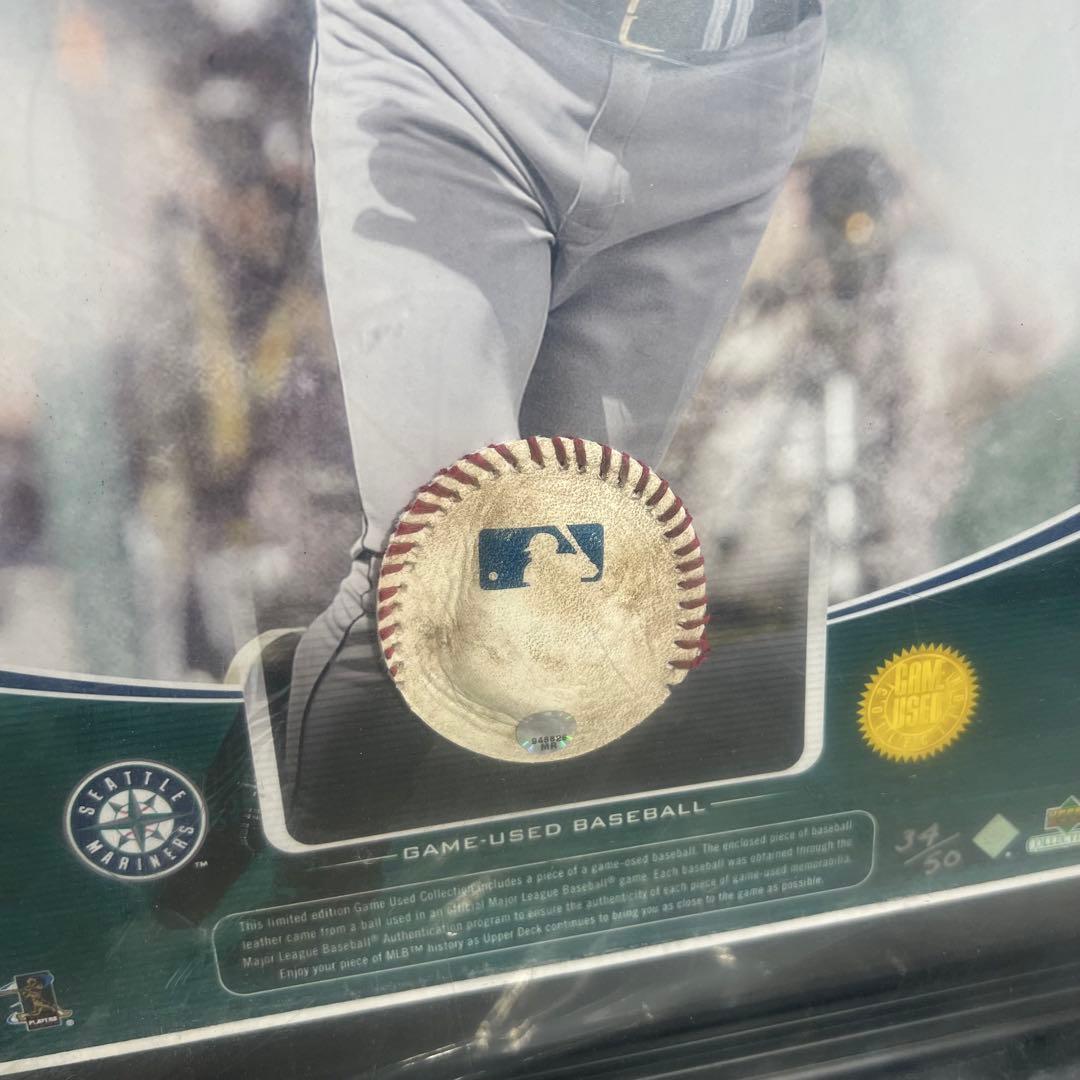 【限定50枚】シアトル・マリナーズ イチロー ゲームユーズド