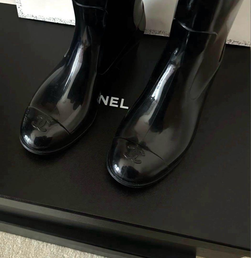 J*C様 CHANEL レインブーツ　37