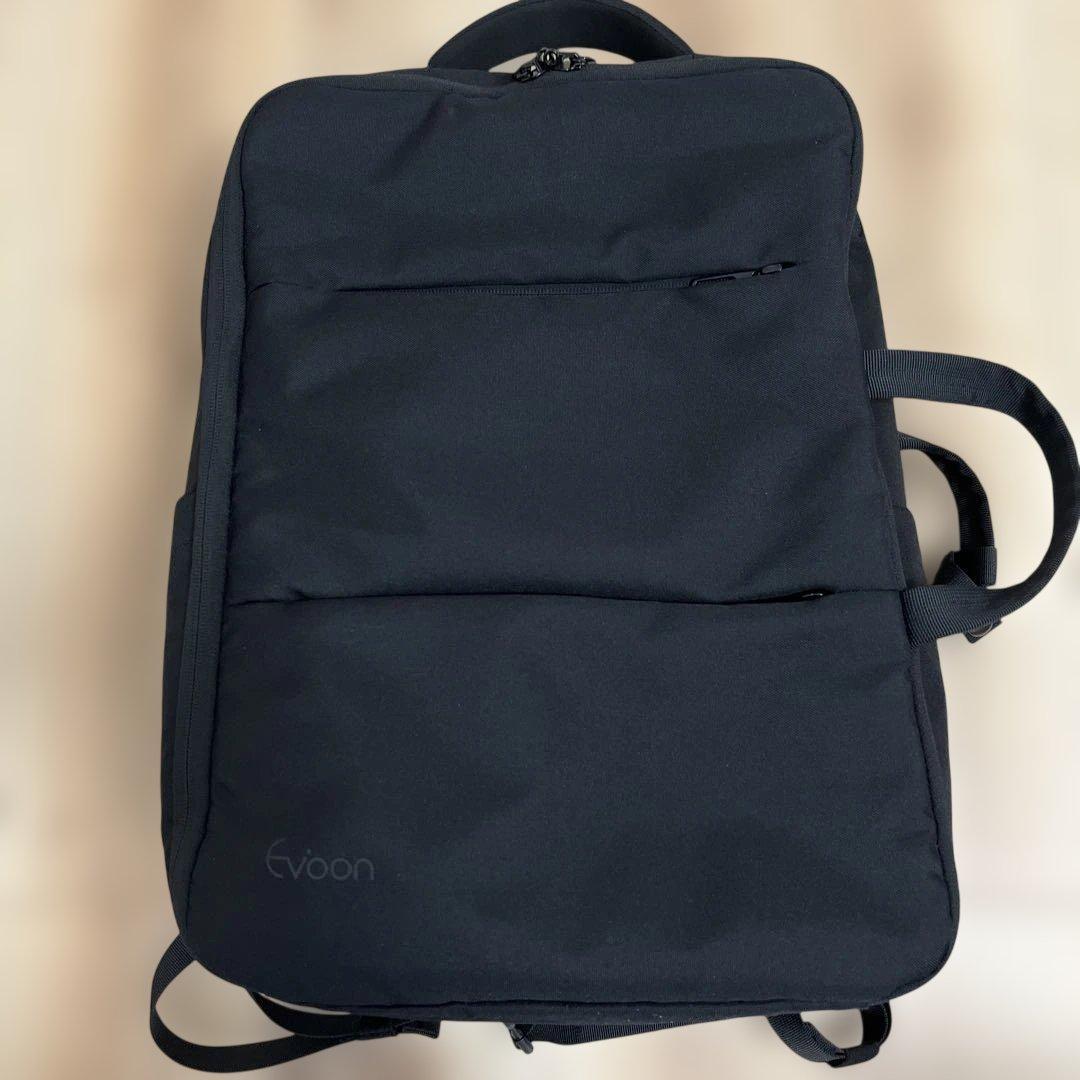 Evoon エボーン　マルチビジネスリュック4.0 ブラック　TASキー付属