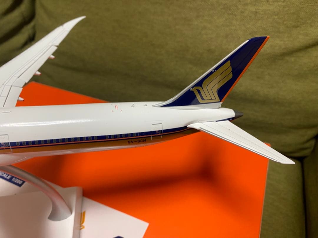 み*る様 シンガポール航空 ボーイング787-10 フラップダウン仕様