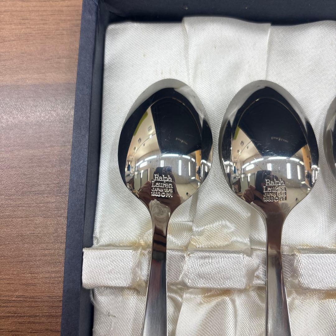 【専用】ラルフローレン コンチョ ステンレス スプーン 5本セット