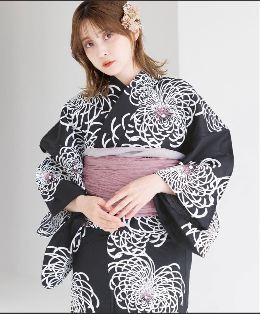 ディータ　月夜の乱菊しらべ　浴衣　帯の2点セット