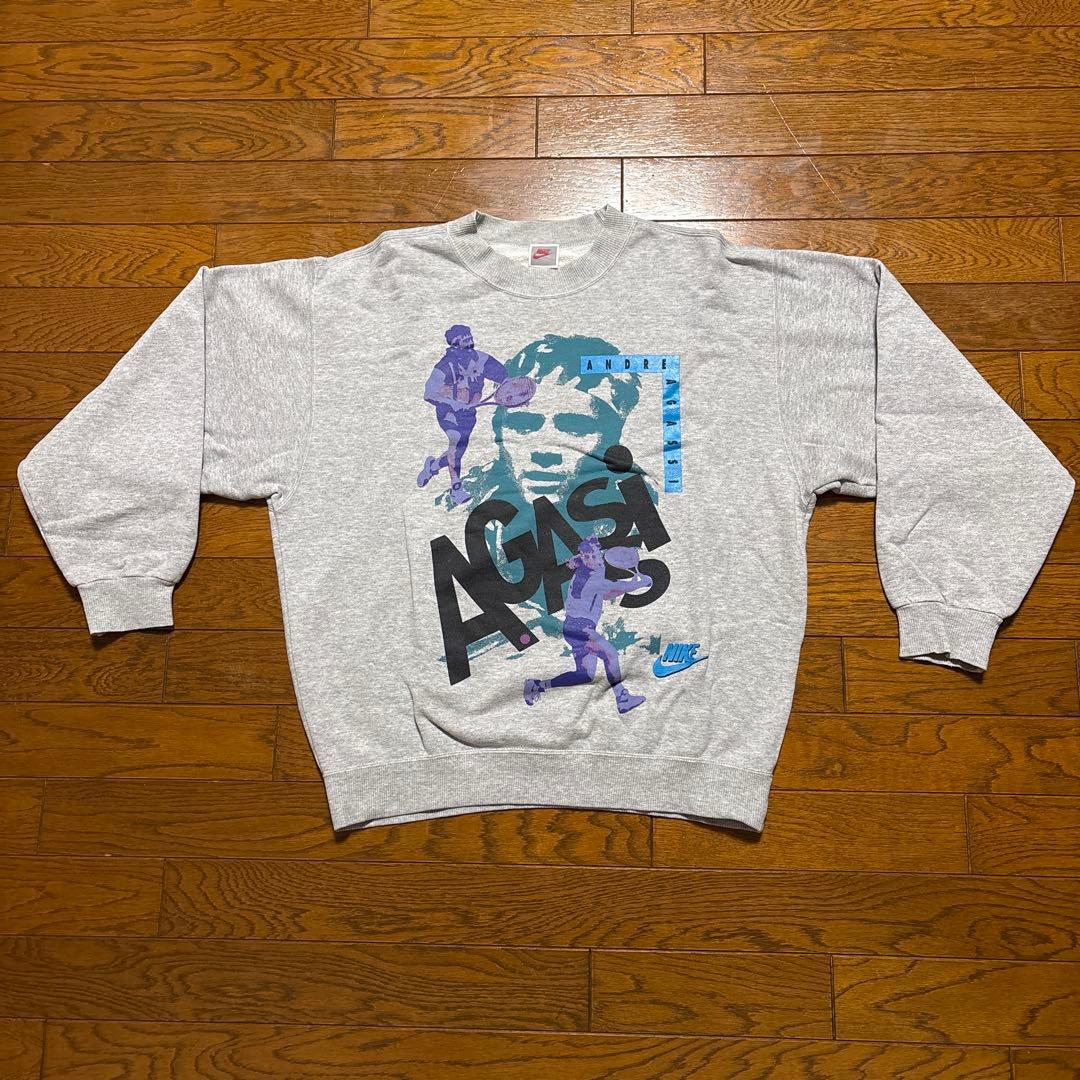 ナイキ テニスヴィンテージ トレーナー アンドレ・アガシ