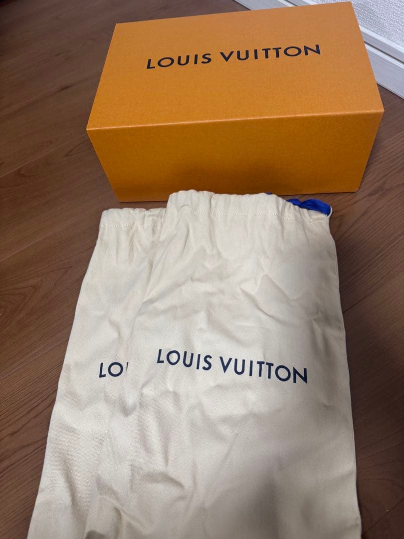 A*I様 Louis Vuitton デニムブルー ウェッジサンダル