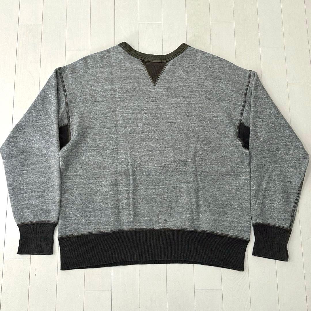 ウエアハウス ヘラーズカフェ ツートン 両Vスウェット 42 403 401