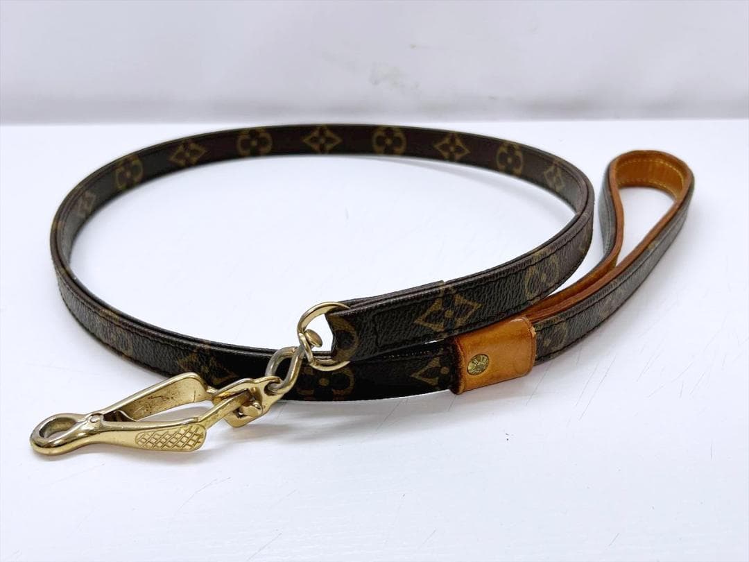 ルイヴィトン　モノグラム　レッス　バクスターMM　ドッグリード　M58056