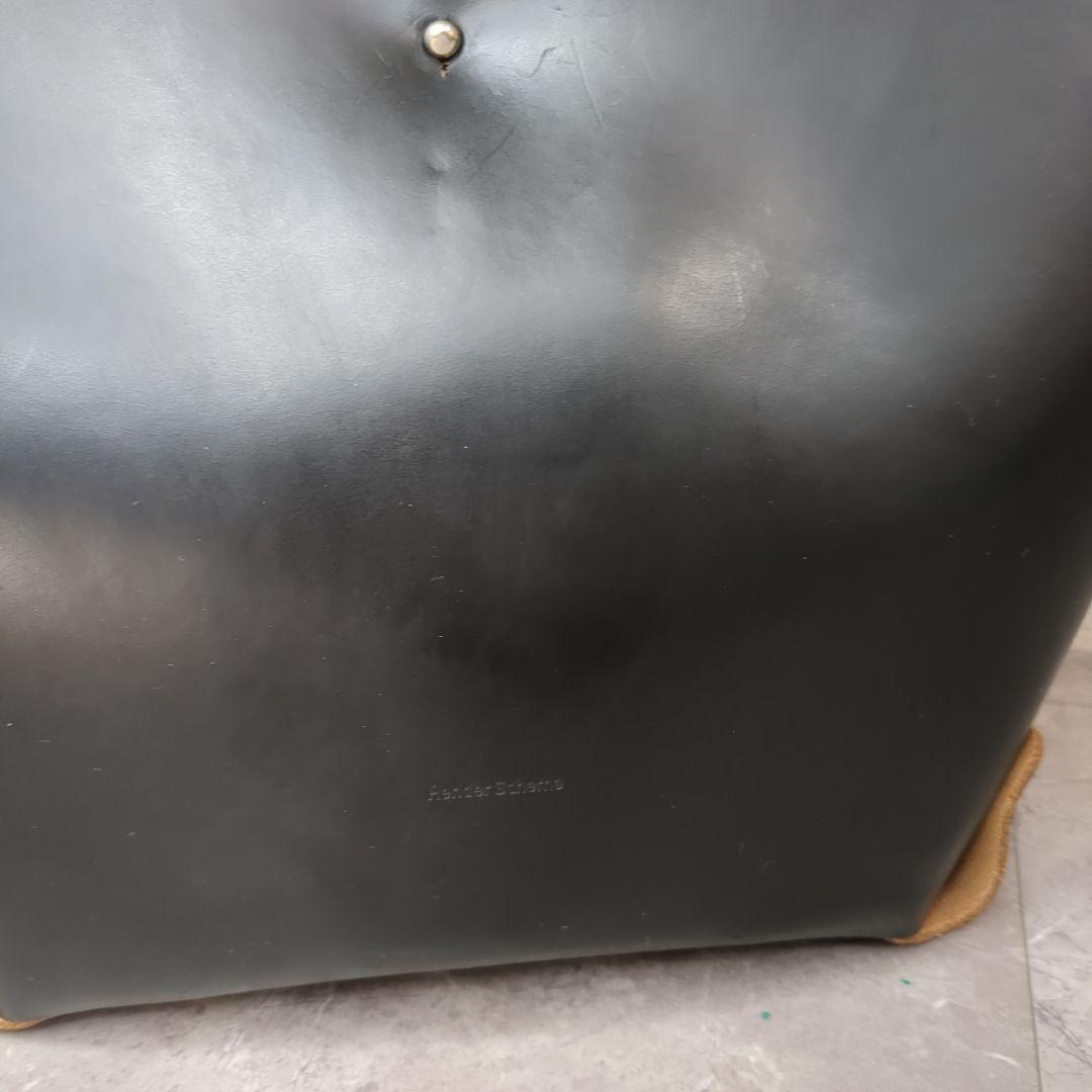 美品☆Hender Scheme ハンドバッグ ブラック エンダースキーマ 本革