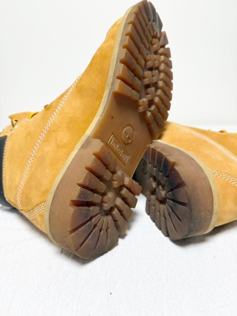 ティンバーランド イエローブーツ キャメル ベージュ レザー 24cm