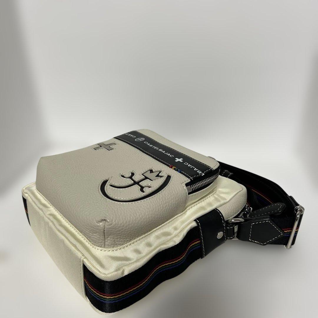 カステルバジャック コネクト ショルダーバッグ CASTELBAJAC ホワイト