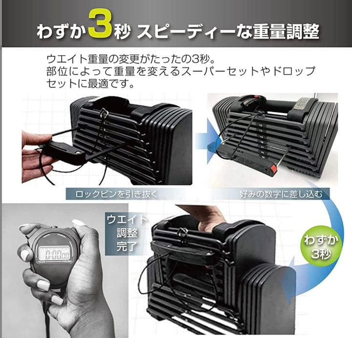 可変式ダンベル