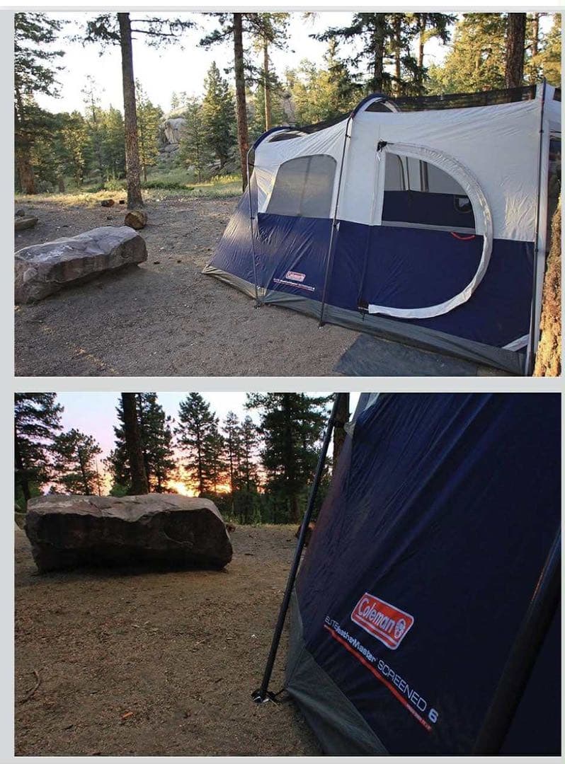 最終値下げ【希少】アメリカ版　Coleman エリートウエザーマスターテント