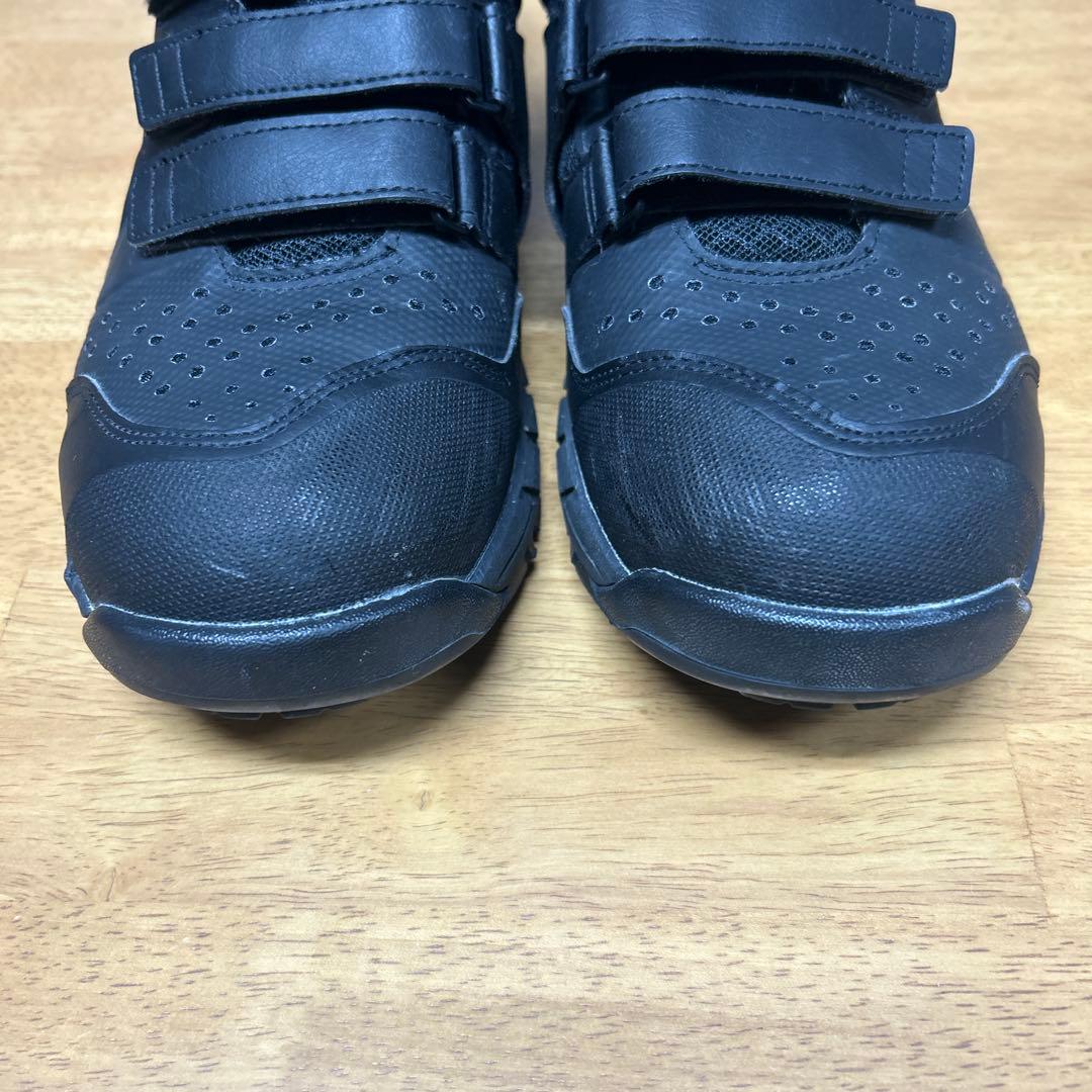 asics 安全靴 黒 ベルクロストラップ
