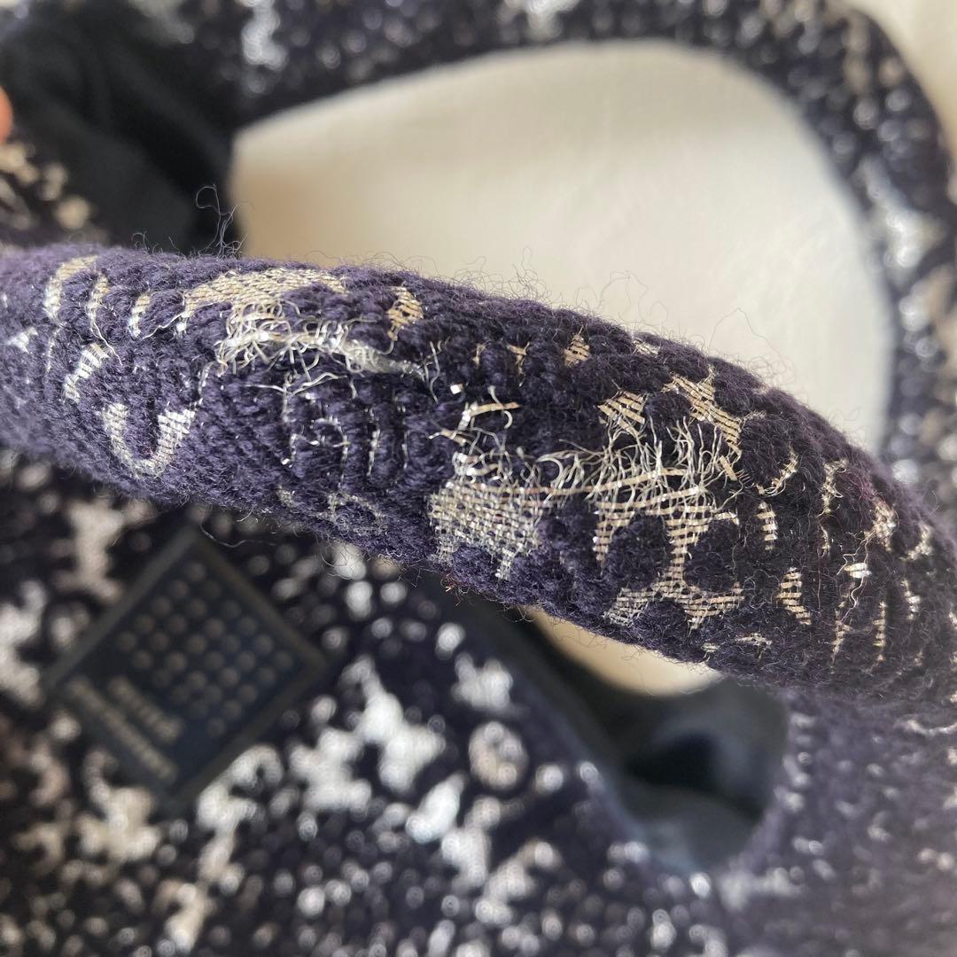 【希少】mina perhonen エッグバッグ　moon bear ムーンベア