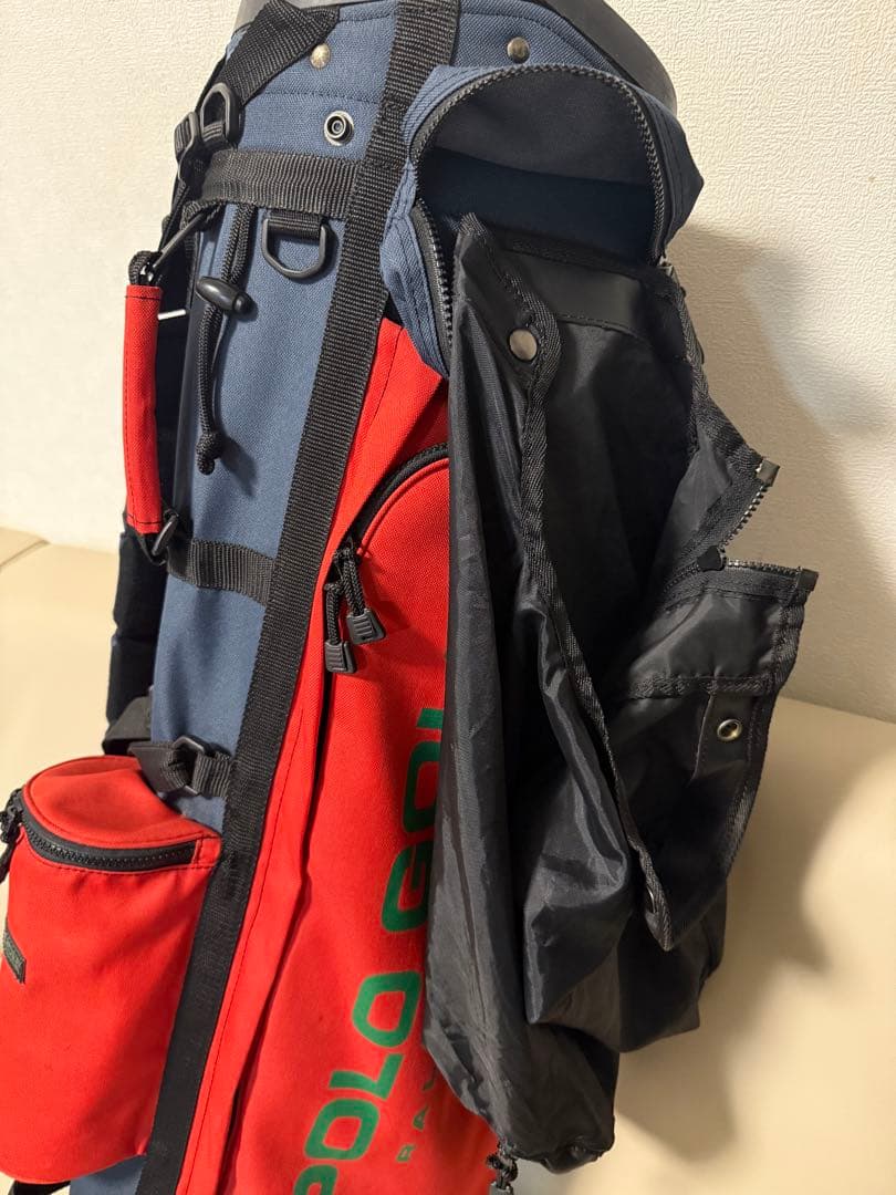 【送料込み】激レア　廃盤希少品　ポロ　POLO キャディバッグ