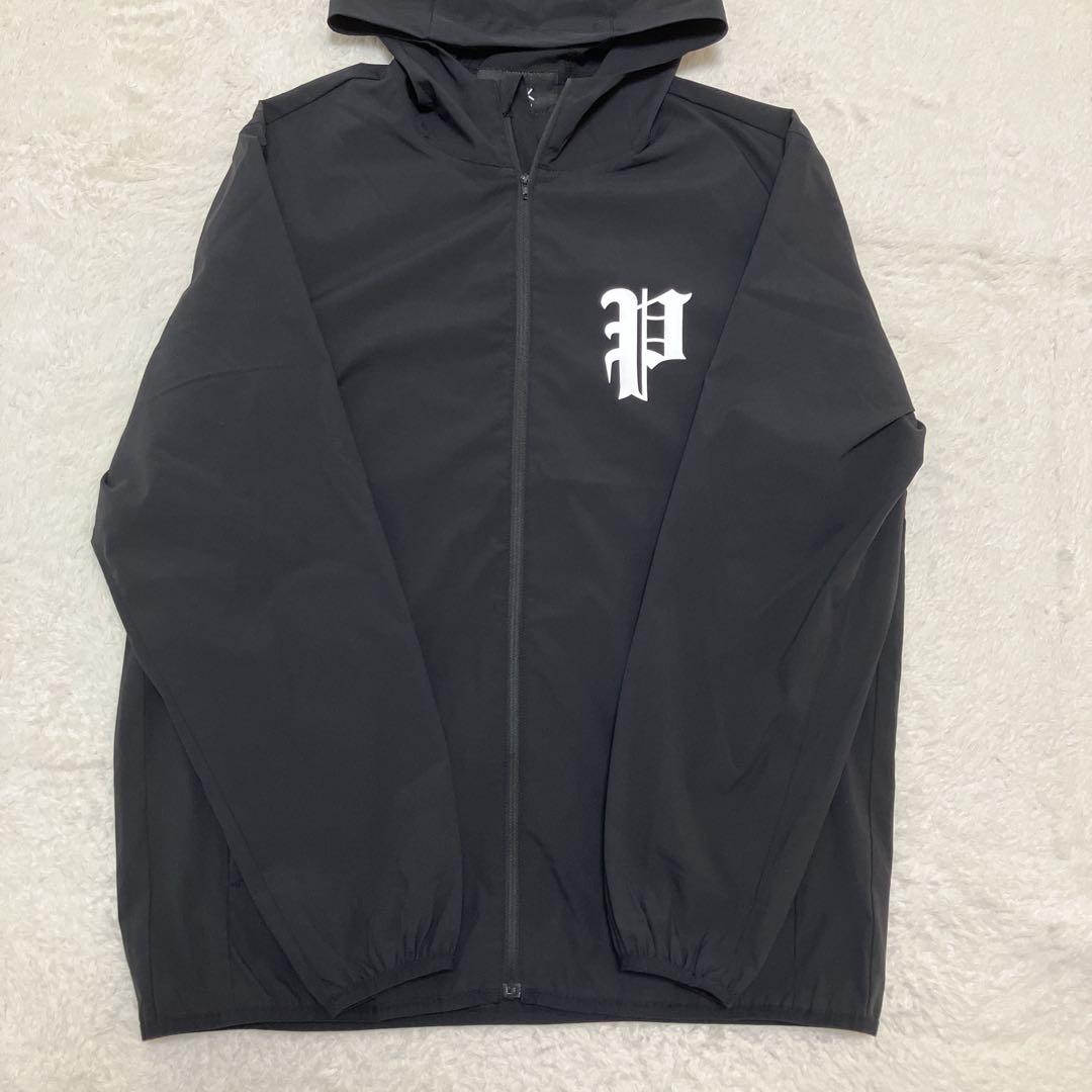 ⭐︎極美品⭐︎⭐︎人気デザイン⭐︎PHATRNK ナイロンジャケット　ロゴ　フード