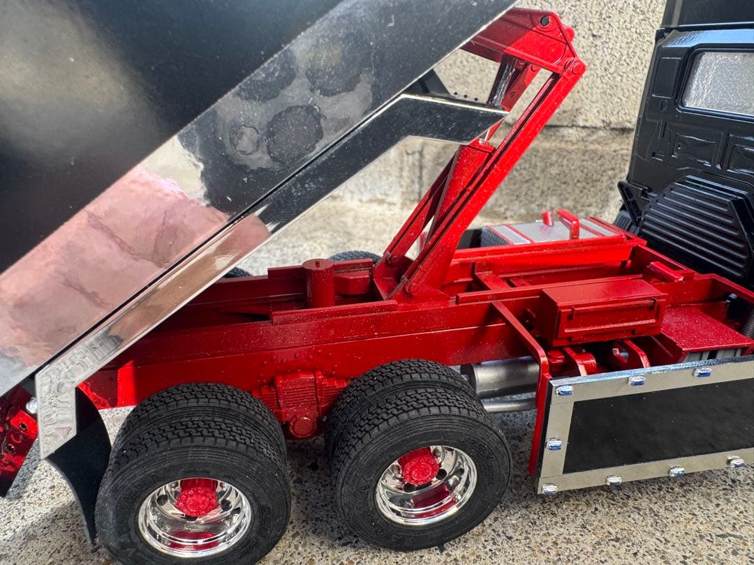 信*郎様 値下げ　アオシマ 1/32 深箱ダンプ改17プロフィア　YAZAWA仕