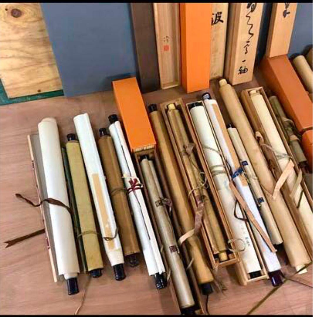 掛け軸　アンティーク　時代物　まとめ売り