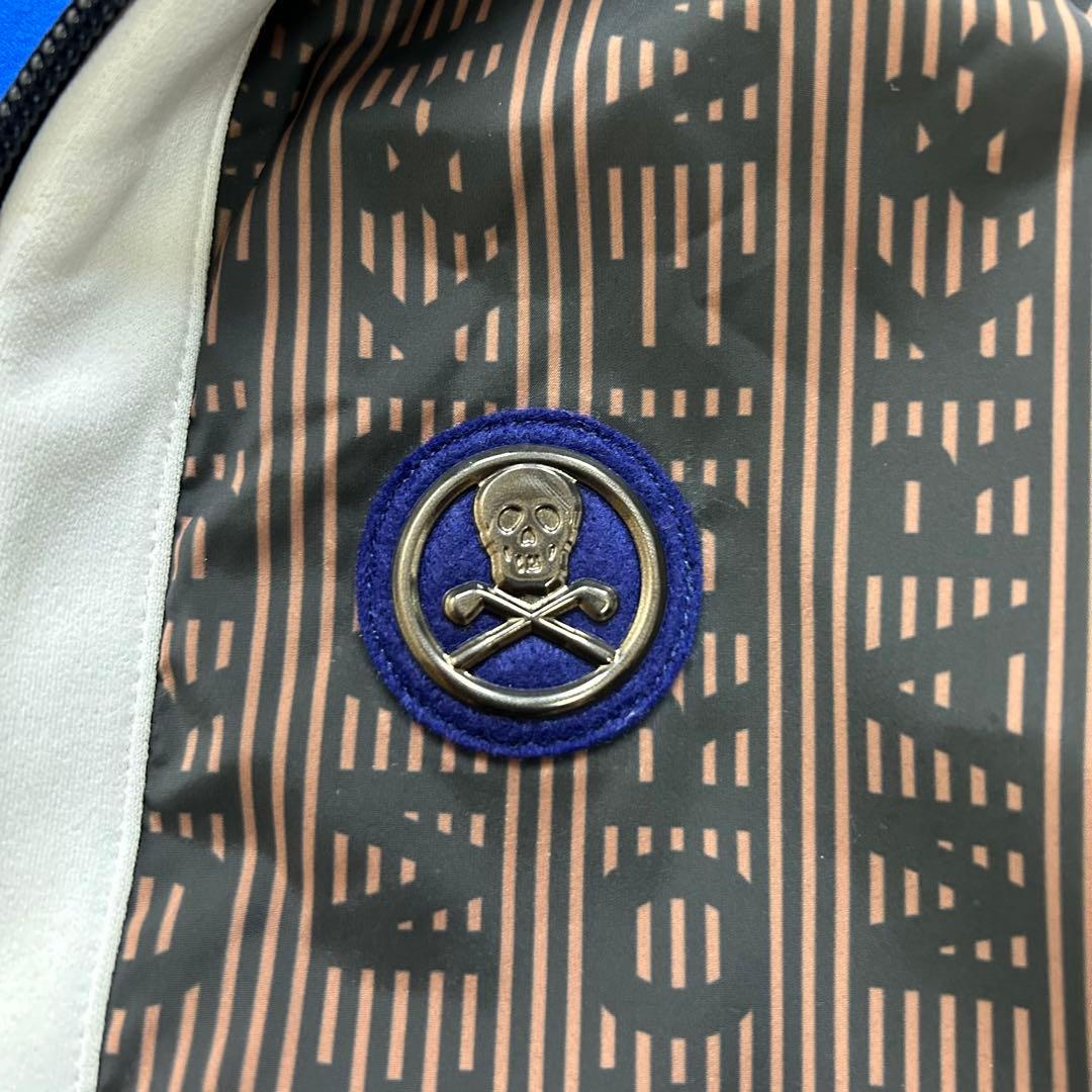 【美品✨】 マークアンドロナ 2022年 ダブルジップ ロゴ ブルゾン48