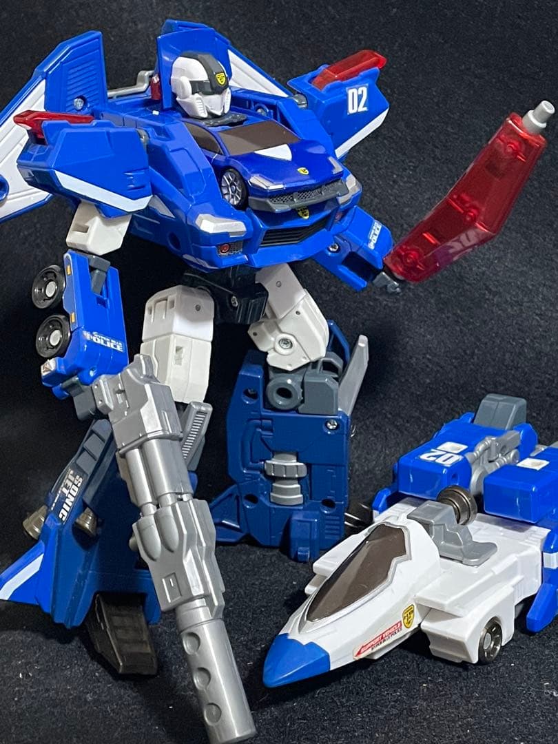 トミカ　ドライブヘッド　ハイパーレスキュー　ソニックインターセプター　ジェット