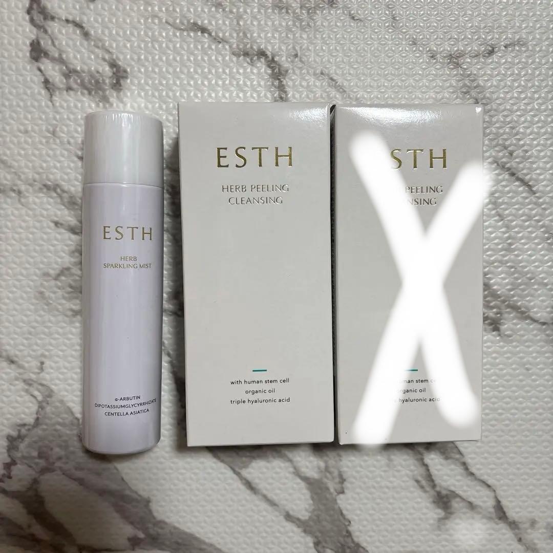 【値下げしました‼️】ESTH HERB PEELING CLEANSINGセット