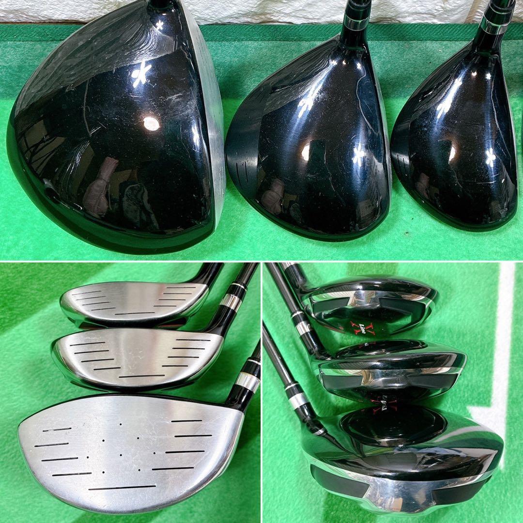 【初心者】X Line メンズゴルフクラブセット 9本