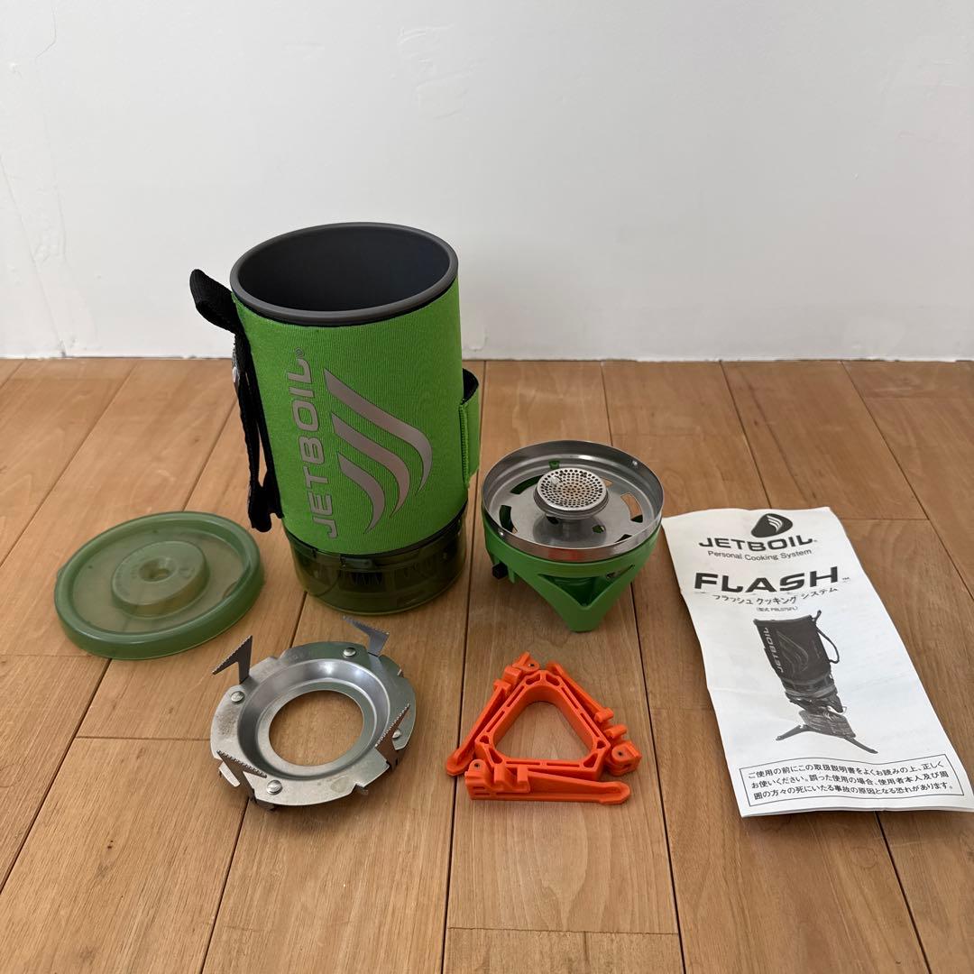 美品　JETBOIL シングルバーナー　ジェットボイル　フラッシュ　モンベル