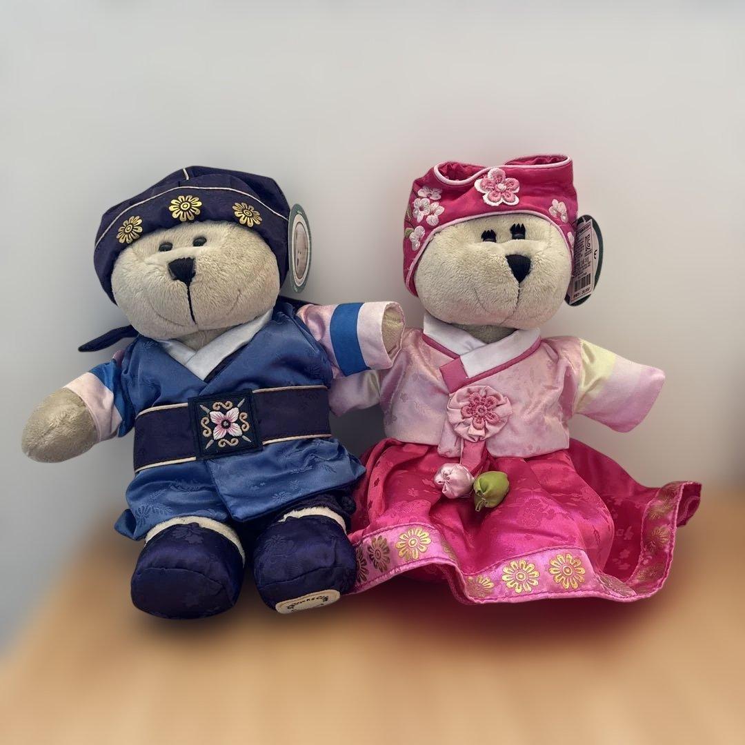 韓国スタバ ベアリスタ ぬいぐるみ セット