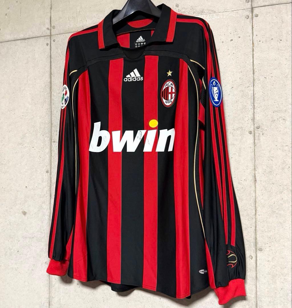 【希少/長袖】06/07 ACミラン ♯99 ロナウド【Oサイズ】ホーム