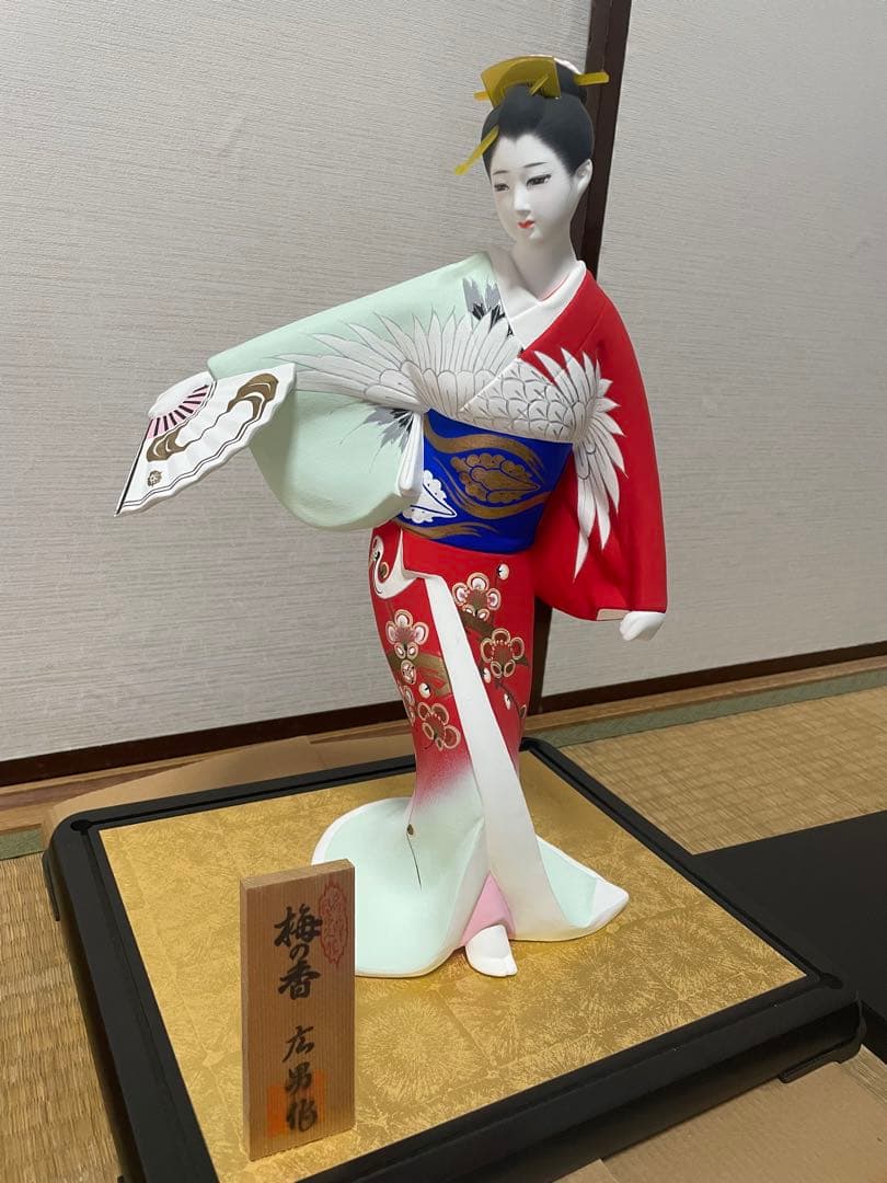 博多人形　本田広男作　ケース付き　新品