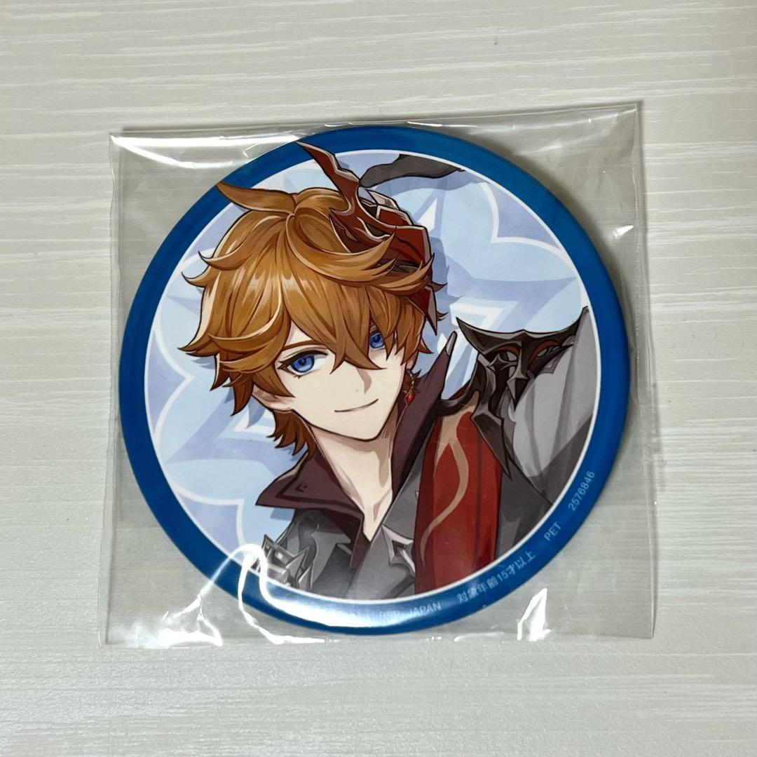 原神 タルタリヤ セガ ナムコ 缶バッジ