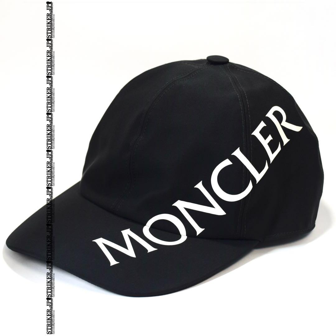 【新品】MONCLER Matt Black キャップ 帽子 ゴルフ ギフト包装
