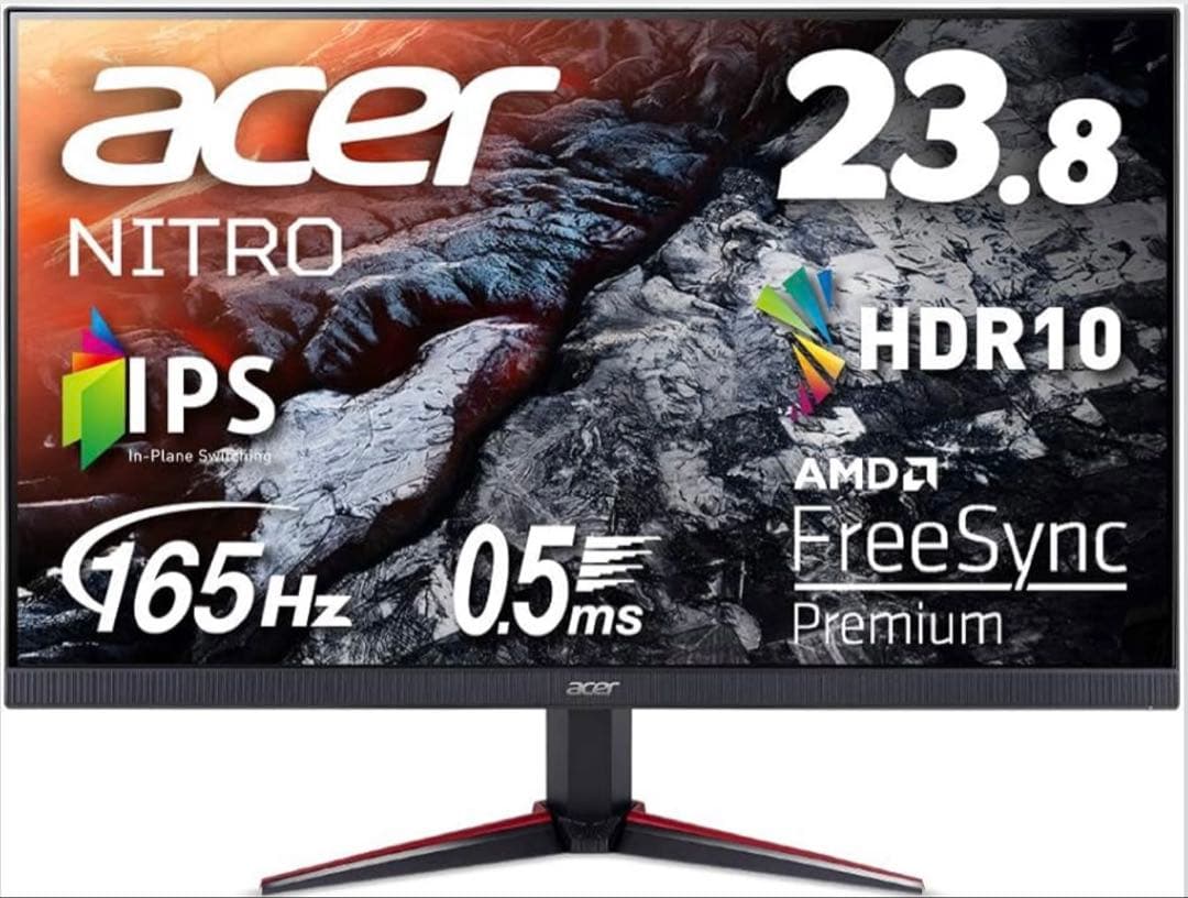 acer NITRO 23.8インチ ゲーミングモニター