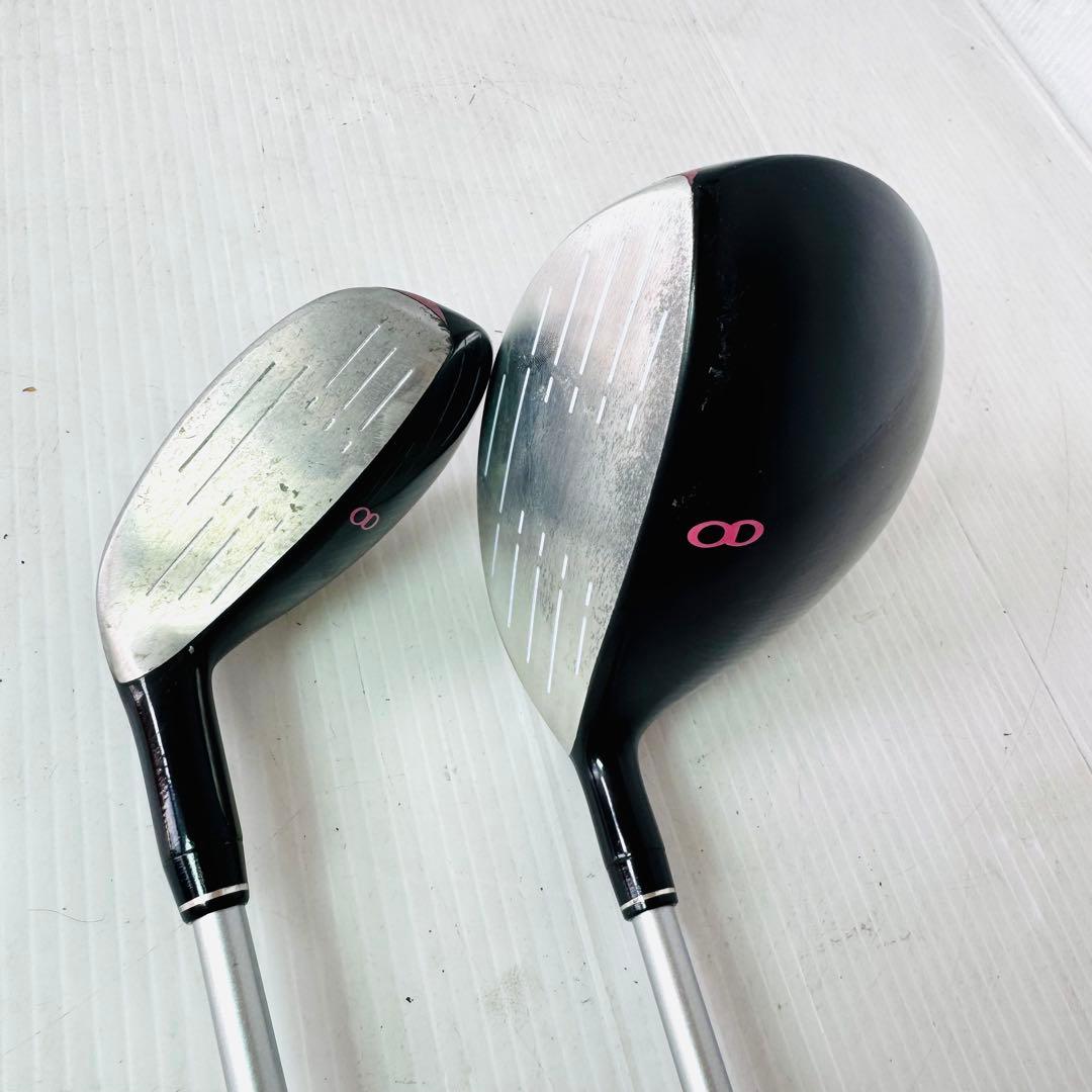 【美品】レディース ゴルフクラブセット OnreD ハーフセット　女性 初心者