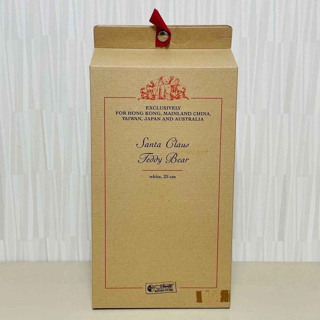 Steiff シュタイフ クリスマス テディベア 2001 アジア限定