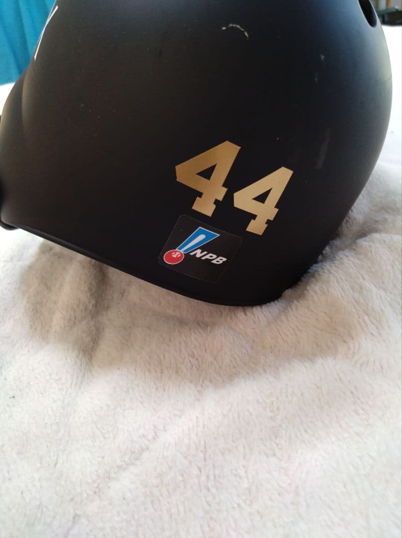 ORIX バファローズ 実使用 ヘルメット サイン入 頓宮裕真 ♯44