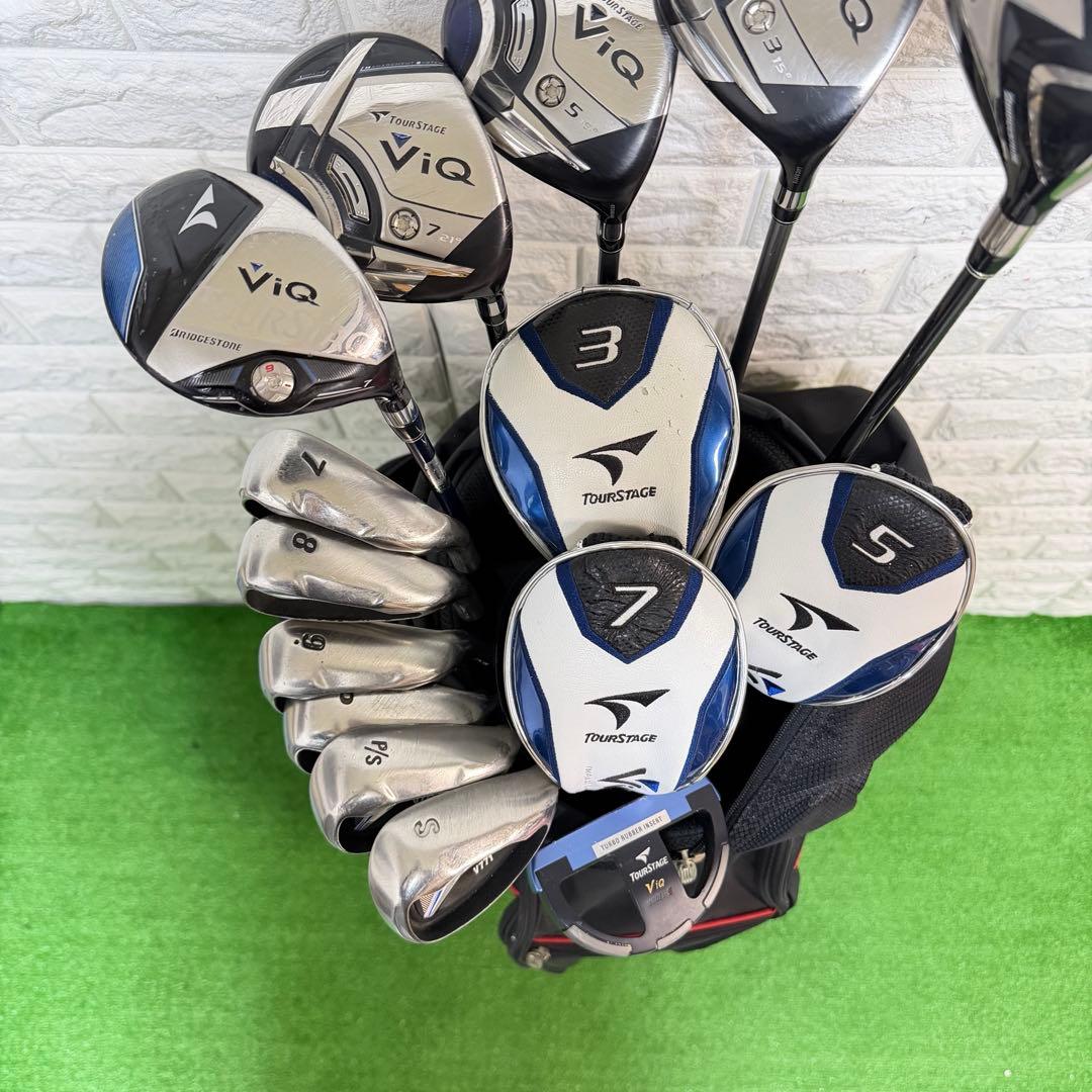 ゴルフセット　豪華　ツアーステージ　フルセット　V771 ラウンド仕様　すぐ使用