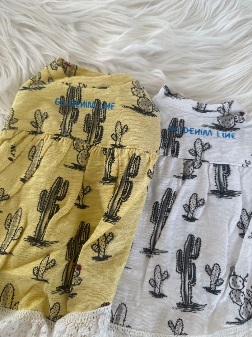 アトリエgg　サボテンワンピース2枚セット