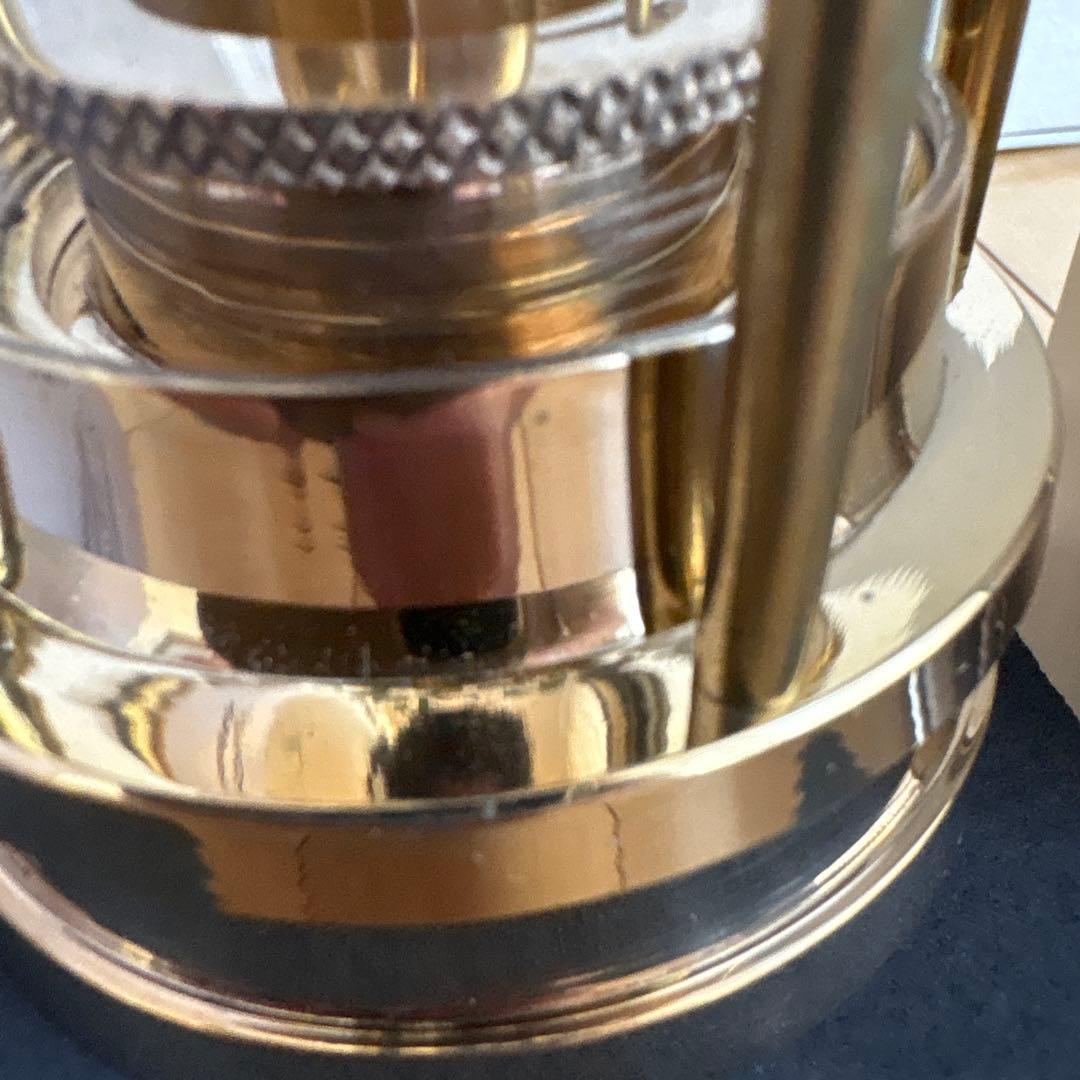 新品未使用　マイナーズランプ　マイナーズランタンシリアルナンバー入　真鍮製