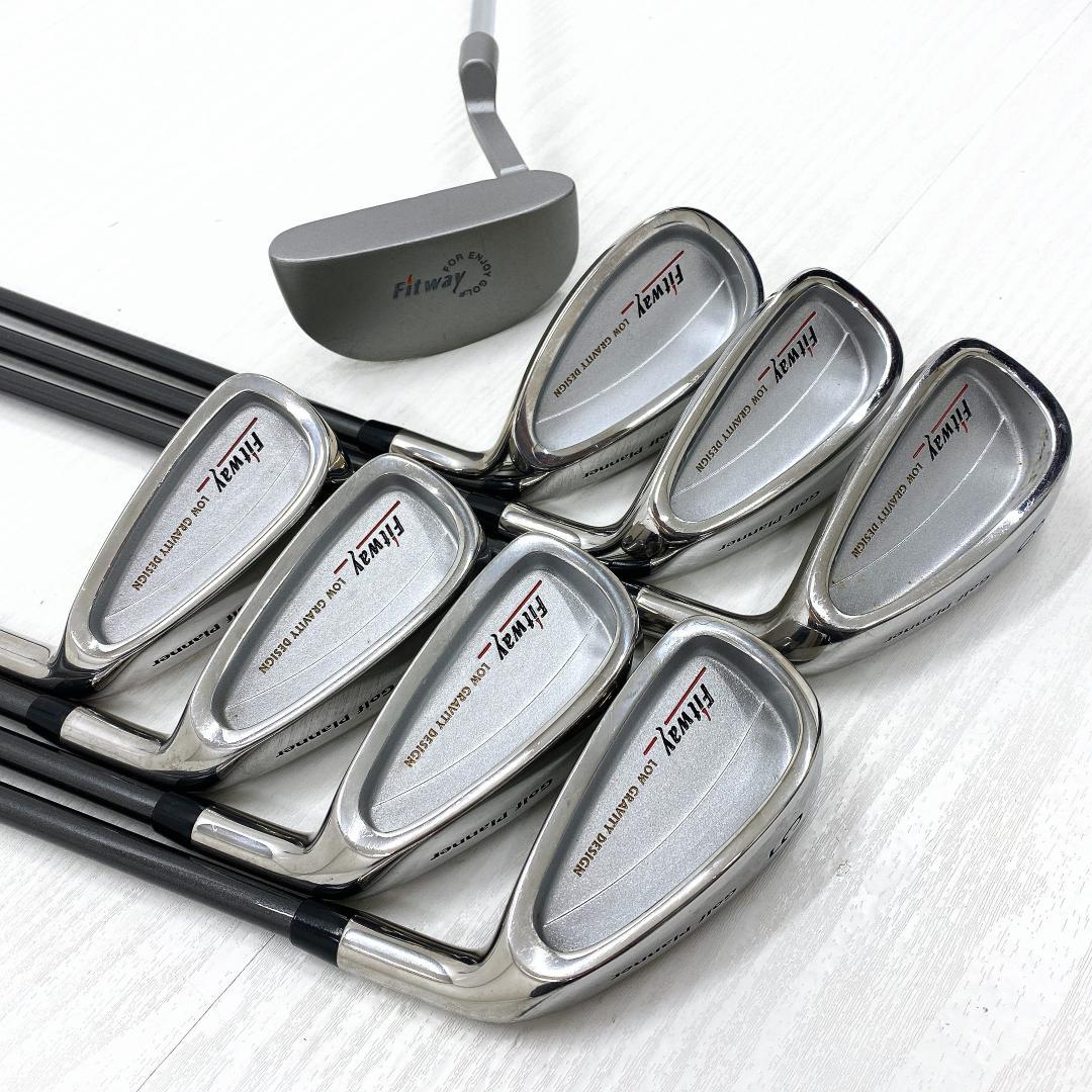 【初心者様推奨‼】 Fitway フィットウェイ メンズ ゴルフ クラブ セット