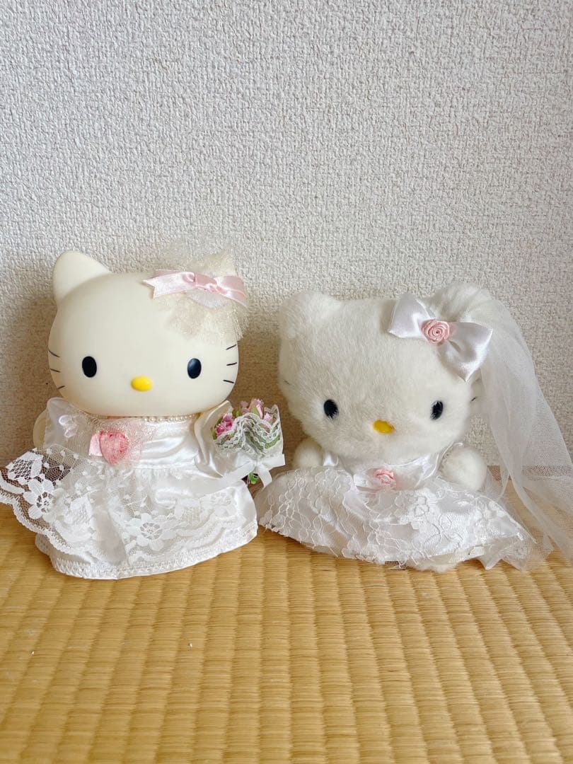 みらい様 10/31 新品・未使用✨キティちゃん ウエディングぬいぐるみ
