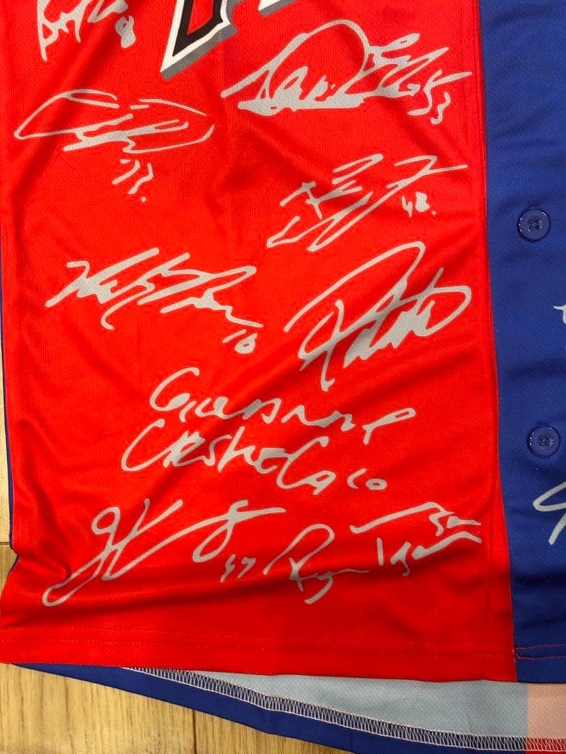 ⭐️2025最新非売品⭐️大谷翔平 ドジャース＆エンゼルスサインミックスユニフォーム