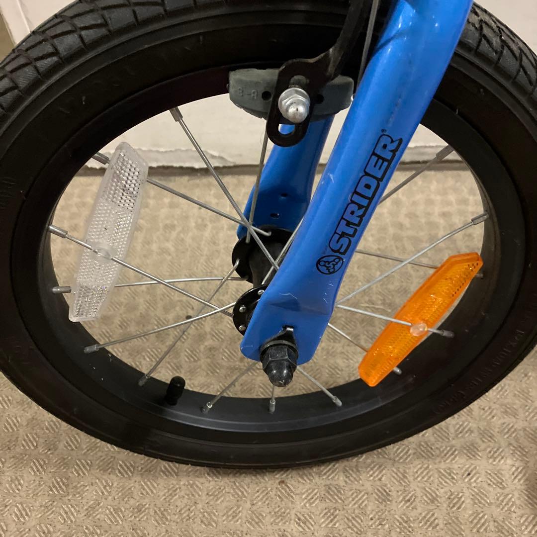 ミケネコさま専用　STRIDER キッズバイク 14インチ 青