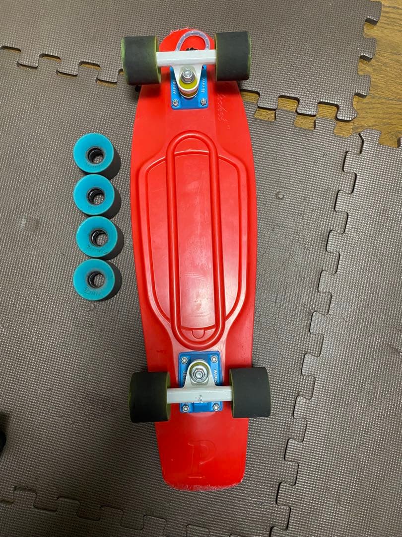オマケ付き！Penny スケートボード 27インチ レッド