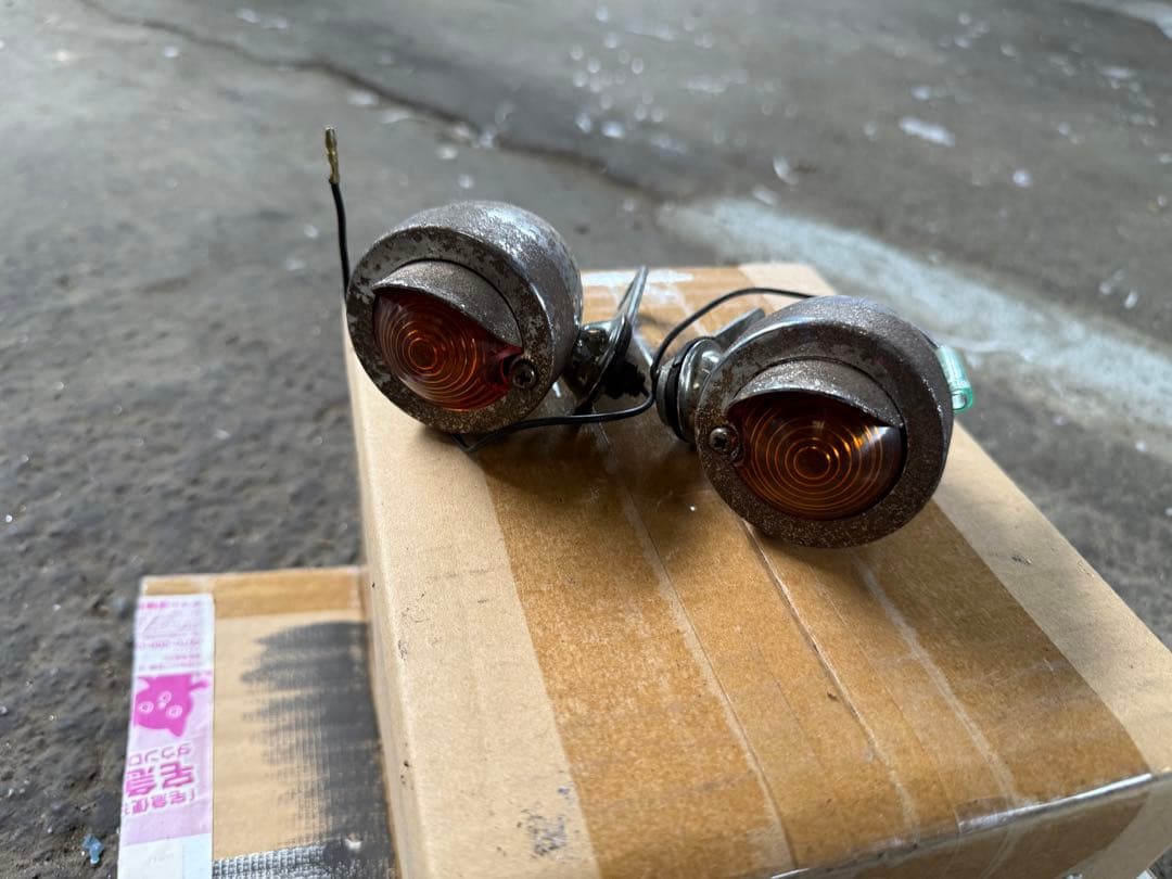 値下げ❗️ヴィンテージウィンカー　ハーレー　パン　ショベル