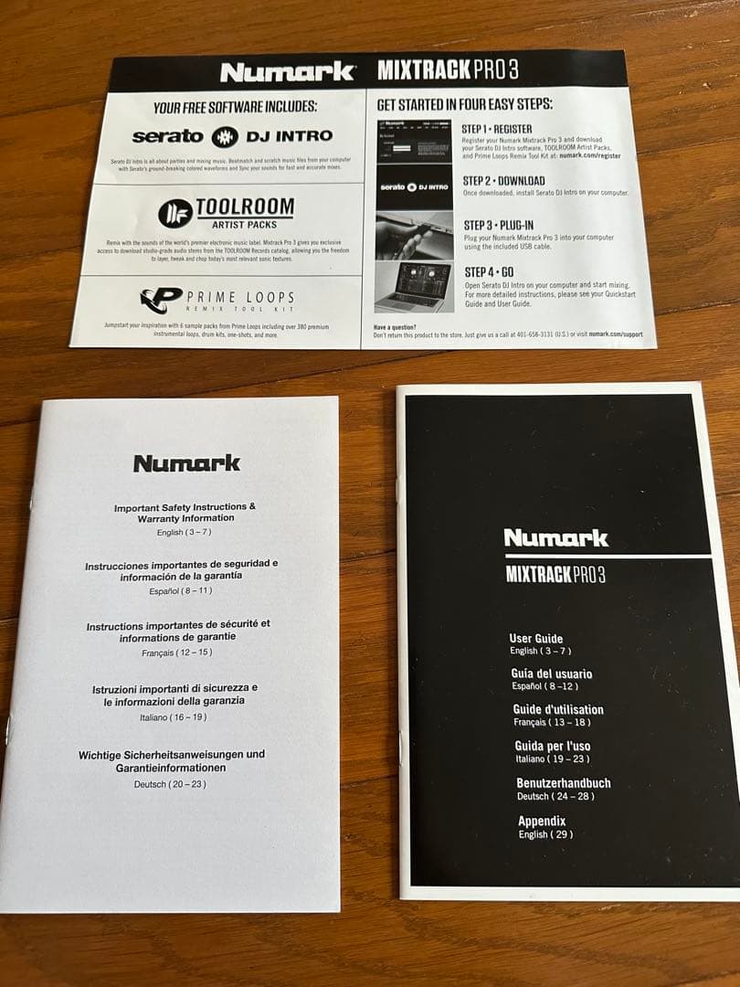 Numark Mixtrack Pro 3 DJコントローラー