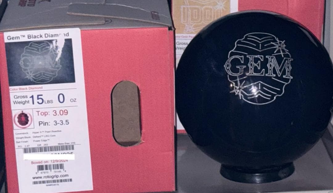 【美品中古】ジェム　ブラックダイヤモンド【15P】